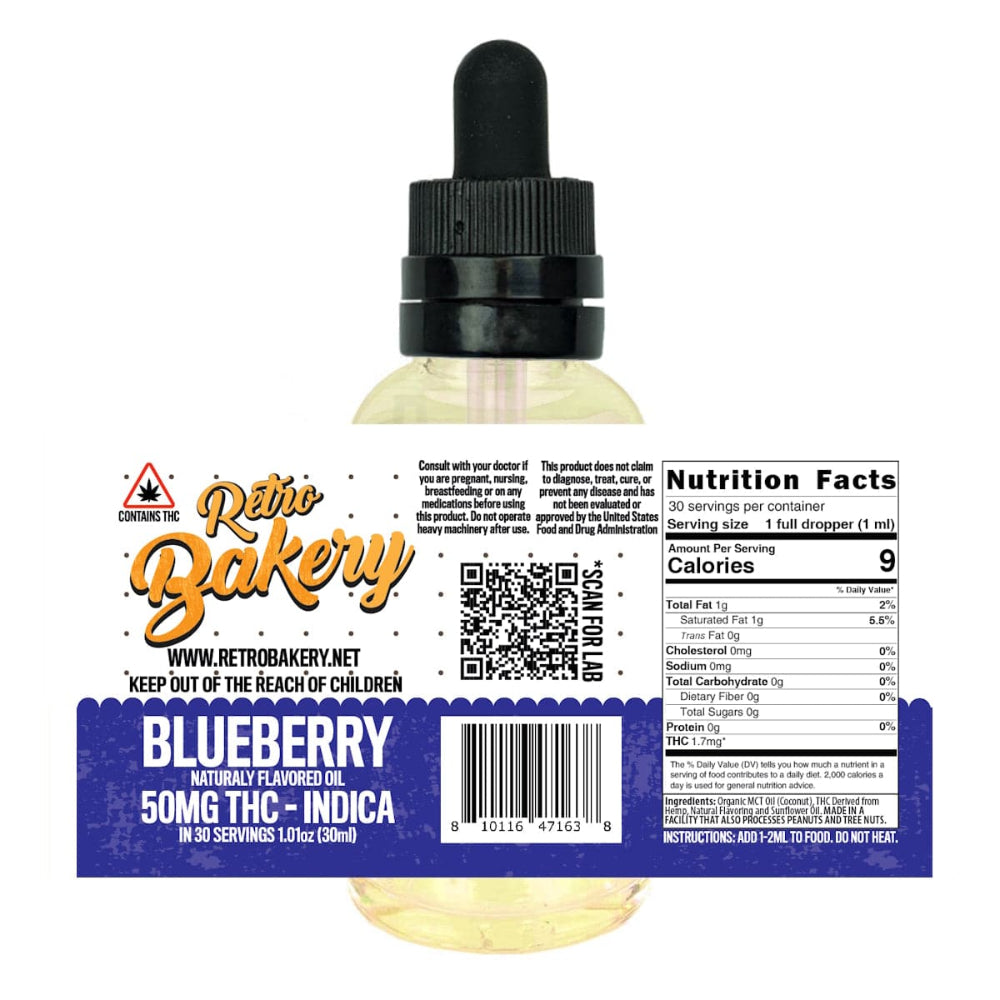 Retro Bakery | Blueberry Tincture Retro Bakery | Blueberry Tincture