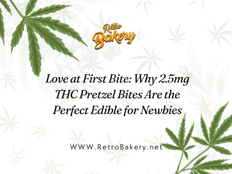 Love at First Bite: Why 2.5mg THC Pretzel Bites Are the Perfect Edible for Newbies