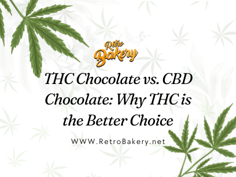 THC Chocolate vs. CBD Chocolate: Why THC is the Better Choice