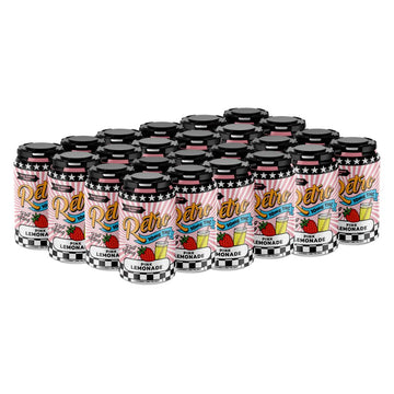 Pink Lemonade 24 pack from Retro Bakery, 240mg THC