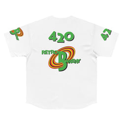 Retro Bakery White Space Jammed Jersey