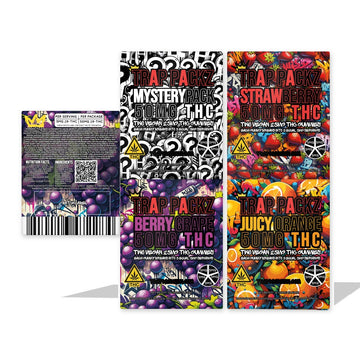 Trap Packz Baller Bag Fruity Series Gummies from Retro Bakery, 10x 50mg THC
