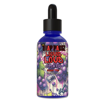 Trap Packz Liquid Loud Grape from Retro Bakery, 50mg THC