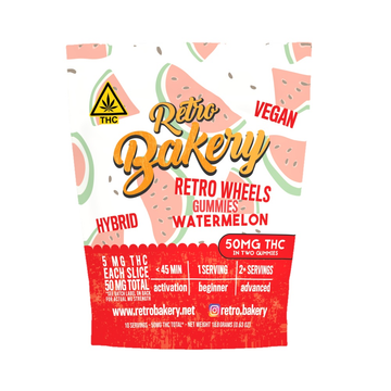 Watermelon Wheels from Retro Bakery, 50mg THC