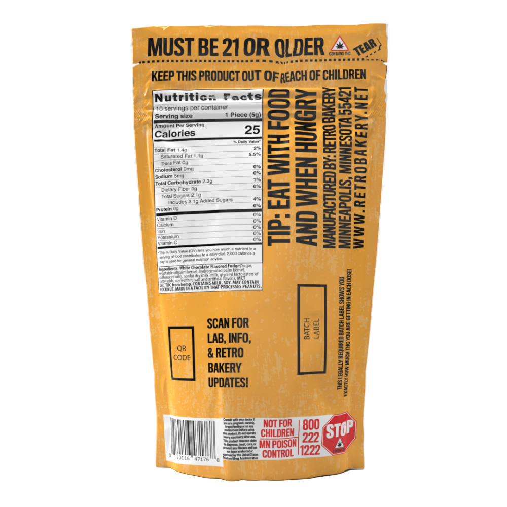 Creamy White Chocolate Bar