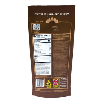 Retro Bakery Peanut Butter Puppy Chow Milk Chocolate Bar, 50mg hemp-derived THC chocolate bar - packaging photo