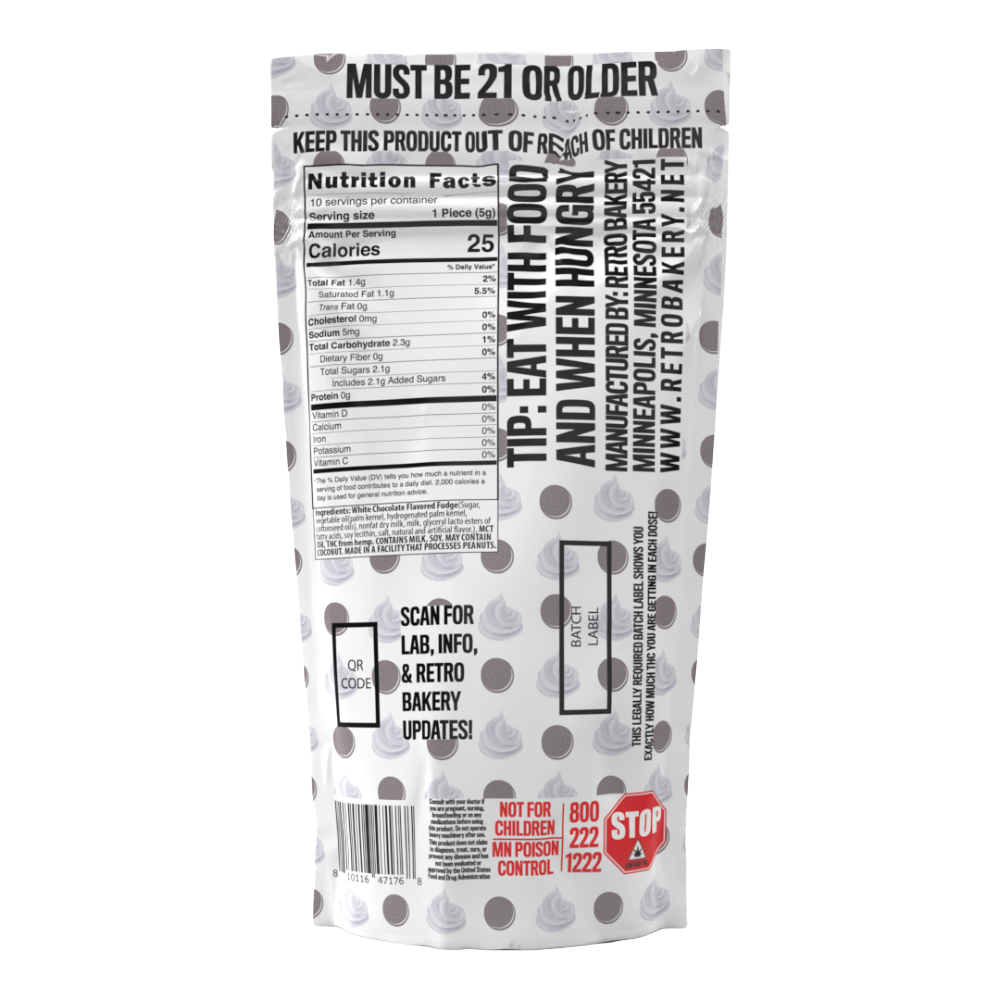 Cookies & Cream White Chocolate Bar