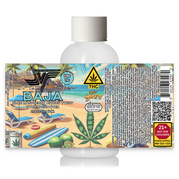 Jesse Ventura's Baja Shooter full label, front and back