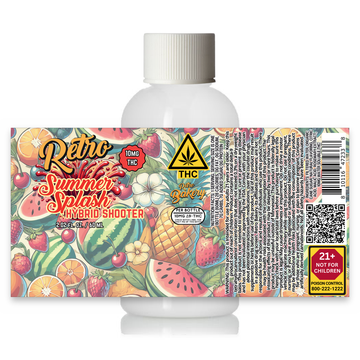 Summer Splash Shooter full label, front and back