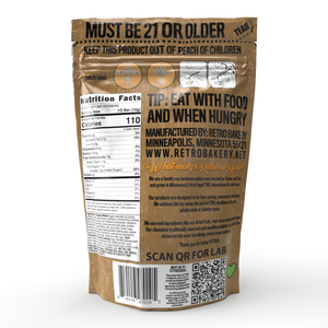 20MG THC CRUNCHY BAR - DARK CHOCOLATE SMORES - 2 PACK